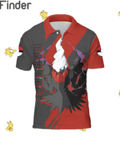 Pokemon Dark Type Darkrai Custom Polo T Shirt