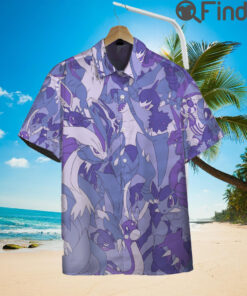 Pokemon Dragon Type Custom Hawaii Button T Shirt