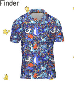 Pokemon Dragon Type Custom Polo T Shirt