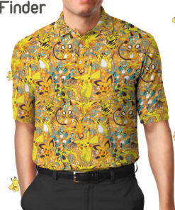 Pokemon Electric Type Custom Polo Shirt