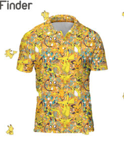 Pokemon Electric Type Custom Polo T Shirt