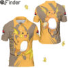 Pokemon Electric Type Raichu Custom Polo Shirts