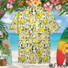 Pokemon Electric Type Shiny Pikachu Custom Hawaii Button Shirt