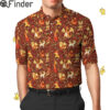 Pokemon Fire Type Custom Polo T Shirt