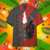 Pokemon Mythical Dark Type Darkrai Custom Hawaii Button T Shirt