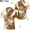 Pokemon Normal Type Eevee Custom Polo Shirt