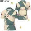 Pokemon Normal Type Snorlax Custom Polo Shirts