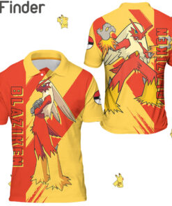 Pokemon Starter Fire Fighting Type Blastoise Custom Polo T Shirt