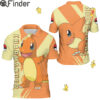 Pokemon Starter Fire Type Charmander Custom Polo T Shirts