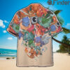 Pokemon Starter Gen 1 Kanto Region Custom Hawaii Button Shirts