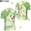 Pokemon Starter Grass Type Chikorita Custom Polo Shirts