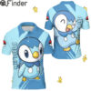 Pokemon Starter Water Type Piplup Custom Polo Shirts
