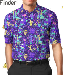 Pokemon Type Ghost Custom Polo T Shirts