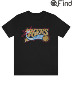 76ers 90s Vintage Style Unisex T Shirt