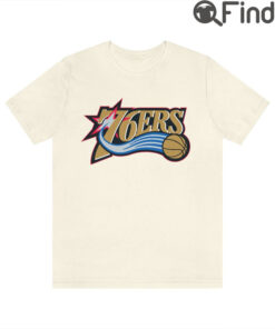 76ers 90s Vintage Style Unisex Tee Shirt