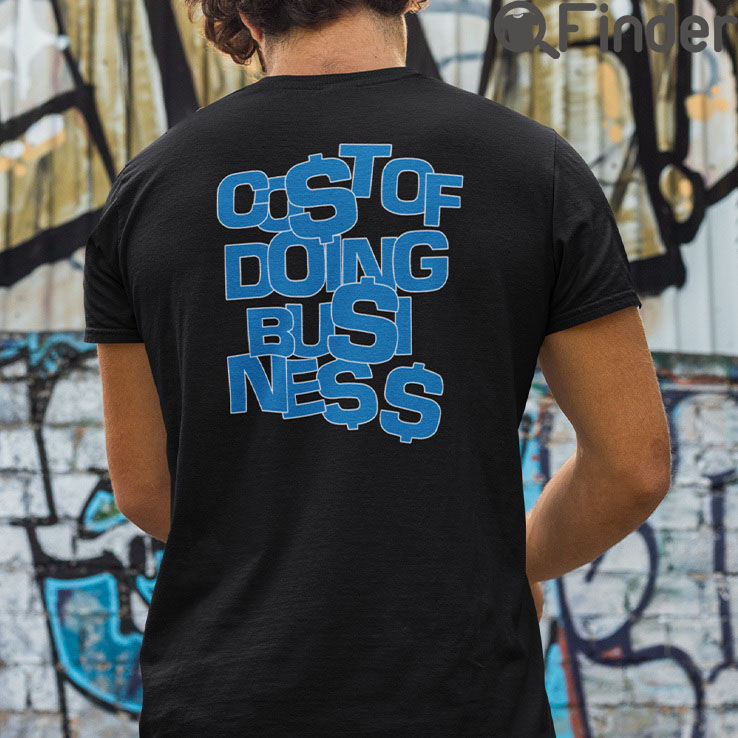 Dan Campbell Cost Of Doing Business T Shirt Dan Campbell Cost Of Doing Business T Shirt