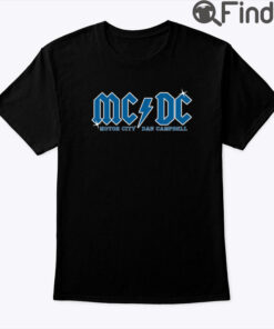 Detroit Lions Mcdc Motor City Dan Campbell Shirt
