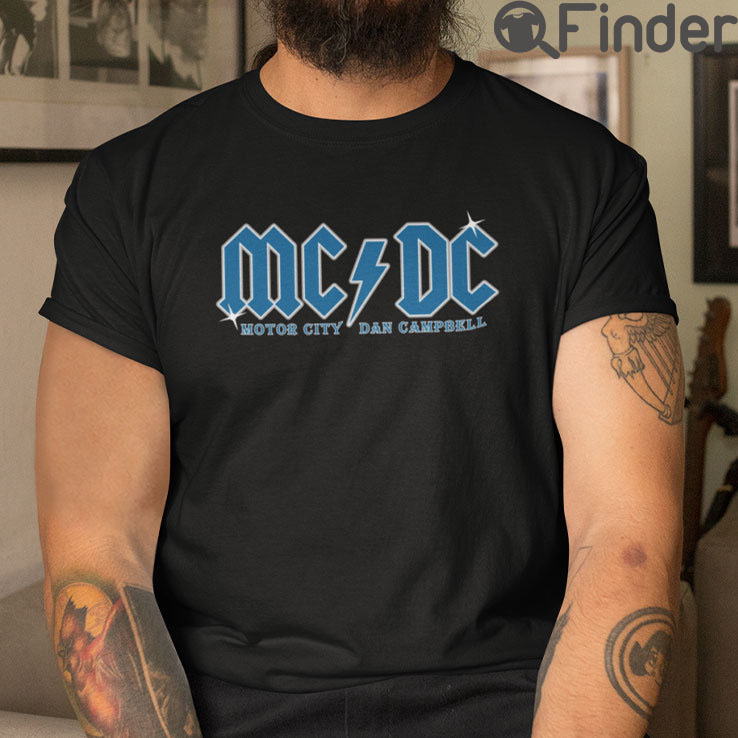Detroit Lions Mcdc Motor City Dan Campbell T Shirt Detroit Lions Mcdc Motor City Dan Campbell T Shirt