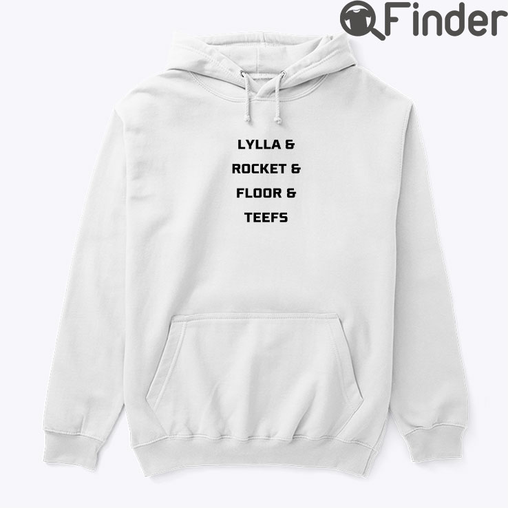 Guardians Of The Galaxy 3 Lylla Rocket Floor Teefs Hoodie Guardians Of The Galaxy 3 Lylla Rocket Floor Teefs Hoodie