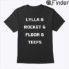 Guardians Of The Galaxy 3 Lylla Rocket Floor Teefs Shirt