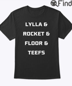 Guardians Of The Galaxy 3 Lylla Rocket Floor Teefs Shirt