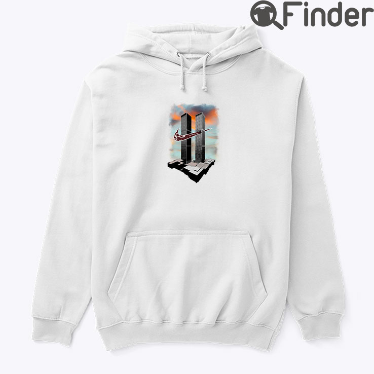 Nike Twin Towers Hoodie Shirt 9 11 Attacks Nike Twin Towers Hoodie Shirt 9 11 Attacks
