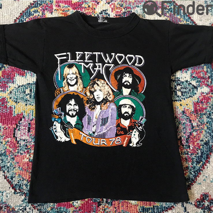 Stevie Nicks Parking Lot Bootleg Rumours 1978 Tour Shirt Stevie Nicks Parking Lot Bootleg Rumours 1978 Tour Shirt