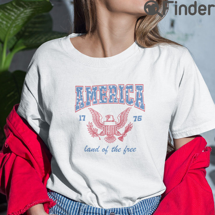 America 1776 Land Of The Free T Shirt America 1776 Land Of The Free T Shirt