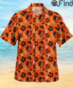 Baltimore Orioles Birdland and Flower 2023 Hawaiian Shirt