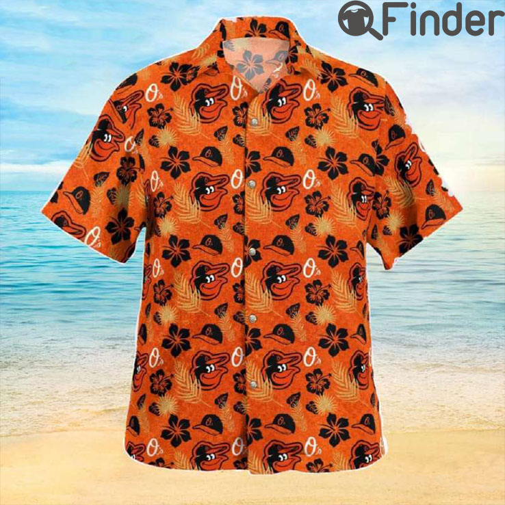 Baltimore Orioles Birdland and Flower 2023 Hawaiian Shirt Baltimore Orioles Birdland and Flower 2023 Hawaiian Shirt