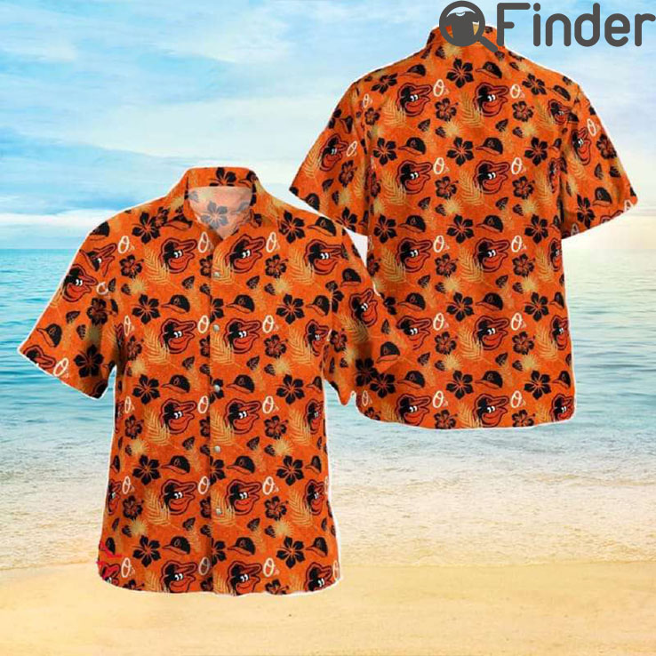 Baltimore Orioles Birdland and Flower 2023 Hawaiian T Shirts Baltimore Orioles Birdland and Flower 2023 Hawaiian T Shirts