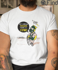 Bart Simpson Go Ahead Hussein Have A Cow T Shirt
