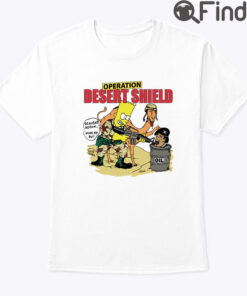 Bart Simpson Operation Desert Shield Shirt