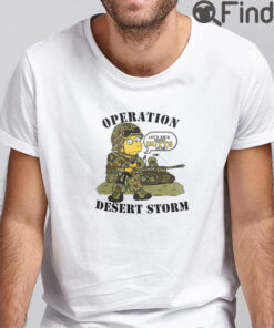Bart Simpson Operation Desert Storm Shirt