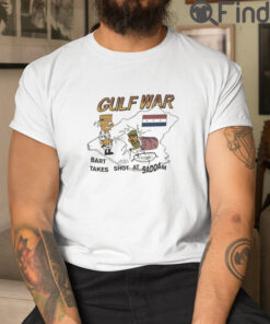 Bootleg Bart Simpson Shirt Gulf War Bart Takes Shot At Saddam Unisex Shirt
