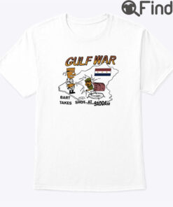 Bootleg Bart Simpson Shirt Gulf War Bart Takes Shot At Saddam Unisex T Shirt