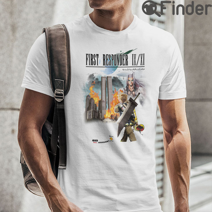 First Responder 911 Final Fantasy Shirt First Responder First Responder 911 Final Fantasy Shirt First Responder