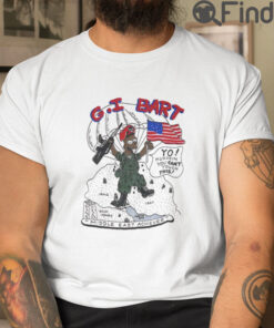 G.I. Bart Simpson Saddam Hussein Middle East Shirt