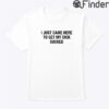 I Just Came Here To Get My Dick Sucked Matching Couple Tee