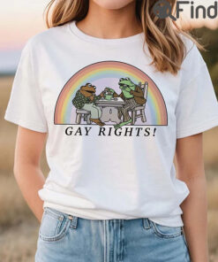 Rainbow Colors Frog Pride Hoodie Shirt And Toad Gay Rights