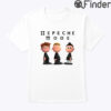 Snoopy Peanuts As A Band Depeche Mode Shirts