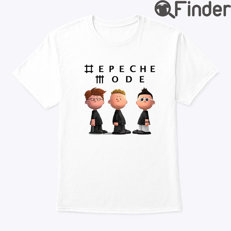 Snoopy Peanuts As A Band Depeche Mode Shirts