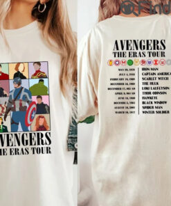 Avengers The Eras Tour T Shirt