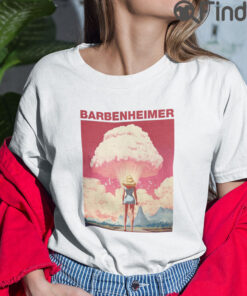 Barbenheimer T Shirt Barbie And Oppenheimer