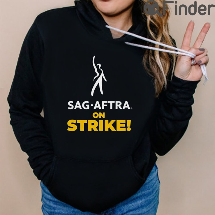 SAG AFTRA On Strike T Shirt SAG AFTRA On Strike T Shirt