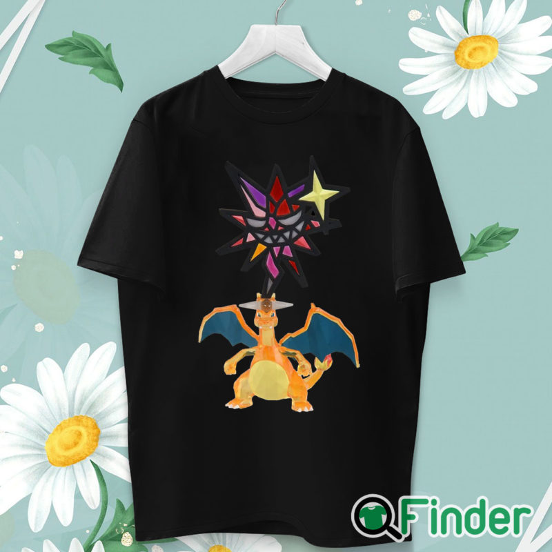unisex T shirt Charizard tera Dark