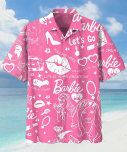 Barbie Hawaiian Shirt Come On Barbie Lets Go Party Barbie Shirt