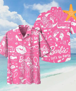 Barbie Hawaiian Shirt Come On Barbie Lets Go Party Barbie Shirt