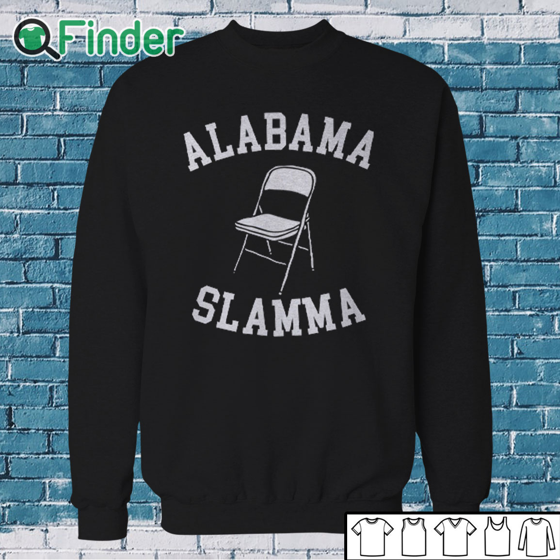 Sweatshirt Folding Chair Alabama Slamma Shirt Sweatshirt Folding Chair Alabama Slamma Shirt