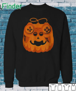 Sweatshirt Funny Video Game Halloween Gaming Pumpkin Shirt